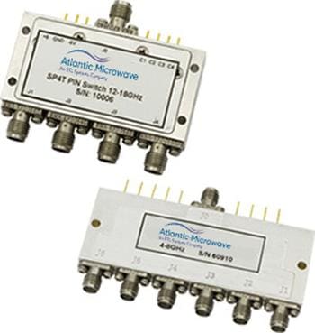 Atlantic Microwave's Switch Components
