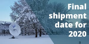 Final shipment date for 2020